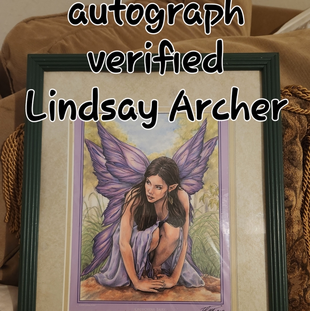 Crouching Fairy by Lindsay Archer